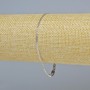 Pulsera Xuping Rodio, espesor 1,9 mm, longitud 19 cm