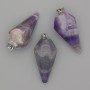 Colgante «Péndulo» de amatista 38×28×14 mm+