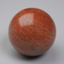 Bola decorativa de jaspe rojo natural, diámetro 40 mm+