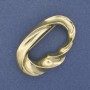 Broche Acento de metal dorado 50×33 mm+