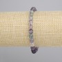 Pulsera de fluorita con cuentas lisas de 6 mm — PebbleBead