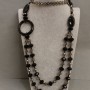 Collar de Piedras Variadas, longitud 90 cm+