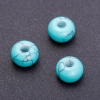 Cuentas Pandora Turquesa 14x10 mm, diámetro del agujero 5 mm