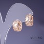 Pendientes Xuping 14x7mm "baño de oro 18K"