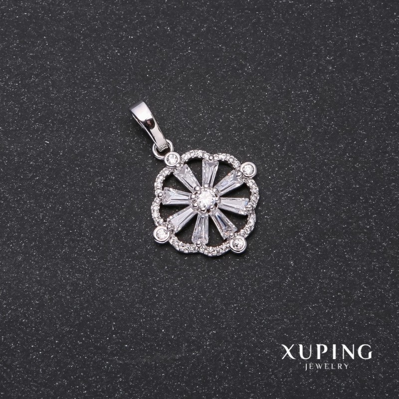Colgante Xuping con rodio 28 × 22 × 19 mm