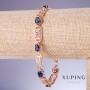 Pulsera Xuping con circón azul «Zafiro»