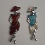 Broche Dama con Madreperla y Haliótisis 80x30 mm +