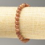 Pulsera elástica de imitación de selenita