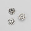 Terminal plateado para bisutería, diámetro 9x4 mm (±), empaque -20 g, 64 (±) uds.