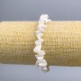 Pulsera de adularia con fragmentos, diámetro 7×3 mm, longitud 18 cm (elástico)
