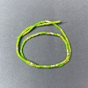 Cuentas de varisita verde lima prensadas, facetadas, diámetro 2×4 mm, longitud 38 cm, en hilo